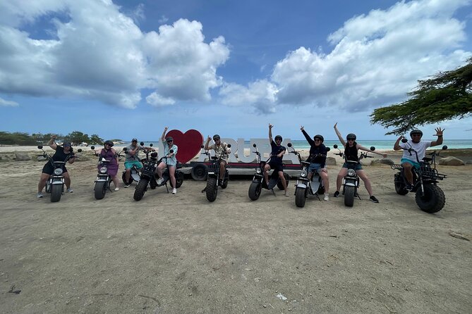 3-Hour Electric Scooter Island Tour in Aruba (1 or 2-seater) - Stop-by-stop: Noord briefing, Eagle Beach photos, and the westward start