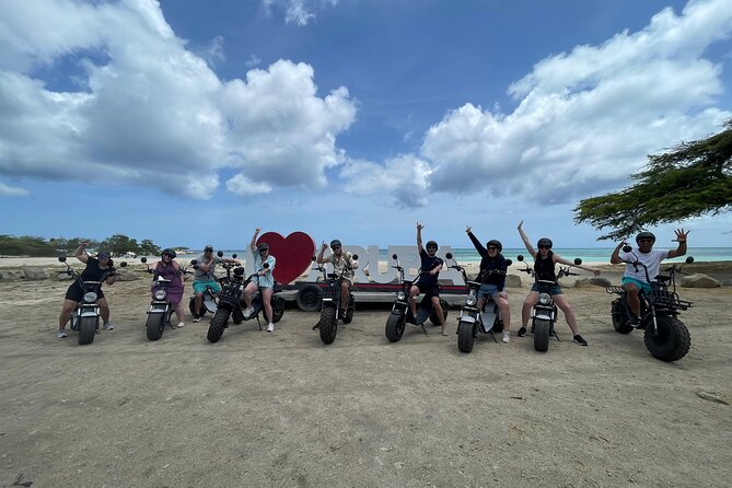 3-Hour Electric Scooter Island Tour in Aruba (1 or 2-seater) - Palm Beach Boulevard vibes, then Malmok: beaches with different personalities
