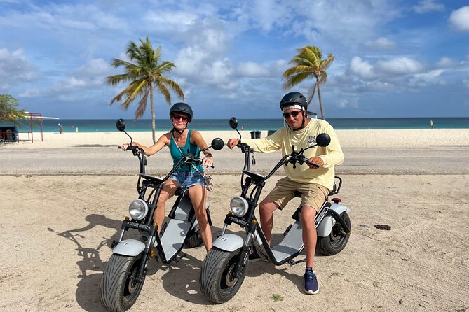 3-Hour Electric Scooter Island Tour in Aruba (1 or 2-seater) - Arashi Beach for a quieter feel and the California Lighthouse finale