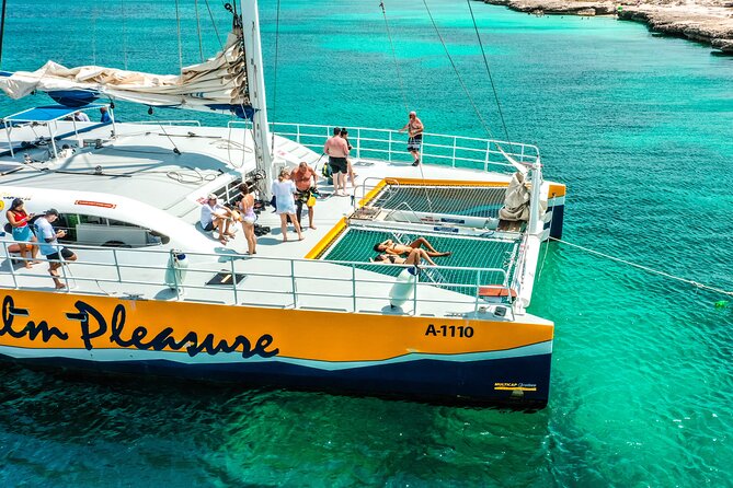 Aruba Afternoon Snorkel Sail aboard Palm Pleasure Catamaran - Snuba Upgrade: More Underwater Time Without Certification
