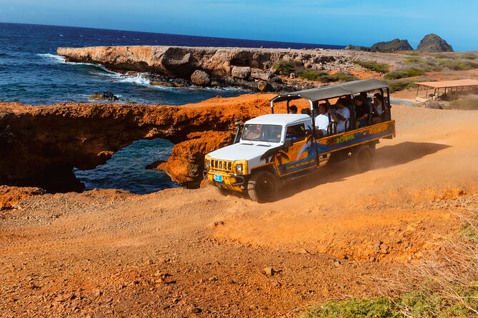Aruba Cave Pool and Secret Beach Safari Tour - Tres Trapi: a calm southwest finish for swimming and photos