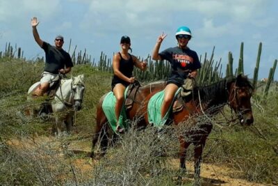 Aruba Countryside: Horseback Adventure to Urirama Cove - Ranch start near Noord: waivers, helmets, and getting mounted with confidence