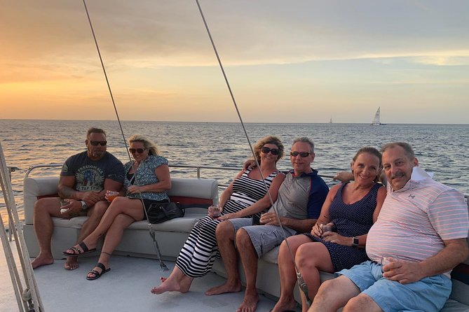 Aruba Happy Hour Sunset Sail with Savory Bites and Cocktails - Open bar happy hour: drinks are frequent and ordering is part of the fun