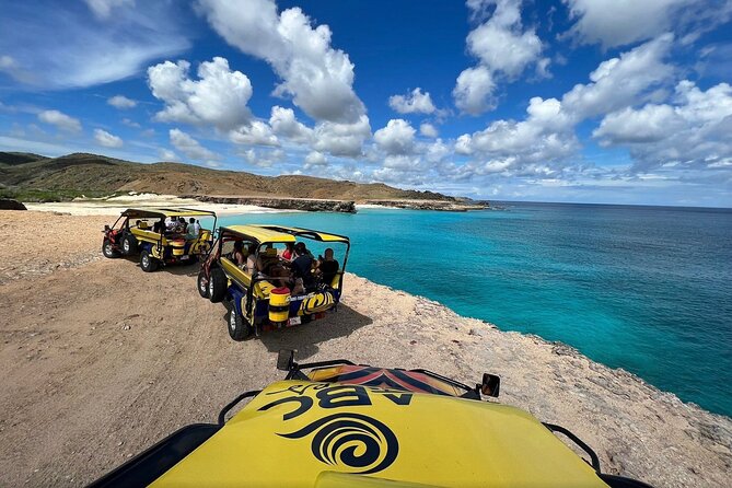 Aruba Natural Pool and Indian Cave Rugged Jeep Safari - Conchi Natural Pool: Where the Waves Hit Back (and You Actually Swim)