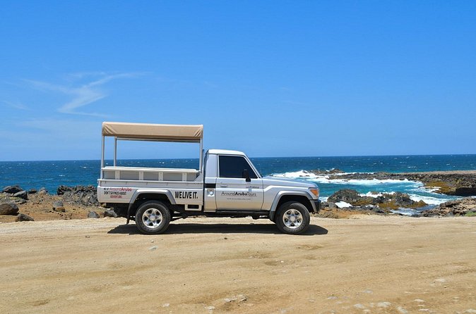 Aruba Outback Safari Jeep Tour - Lighthouse, Arikok & Conchi Pool - Andicuri Beach and the east-coast change of pace