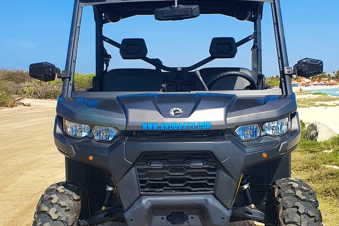 Aruba Rental Explore On Your Own - How the door-to-door UTV setup and GPS app work