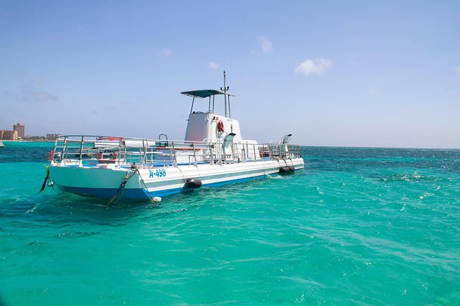 Aruba Semi-Submarine Cruise from Palm Beach - The Transfer Boat Ride: Partly Scenic, Partly Practical