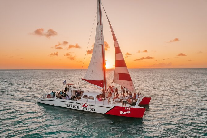 Aruba Sunset Sail Dinner Cruise with Open Bar by Catamaran - Key highlights before you go