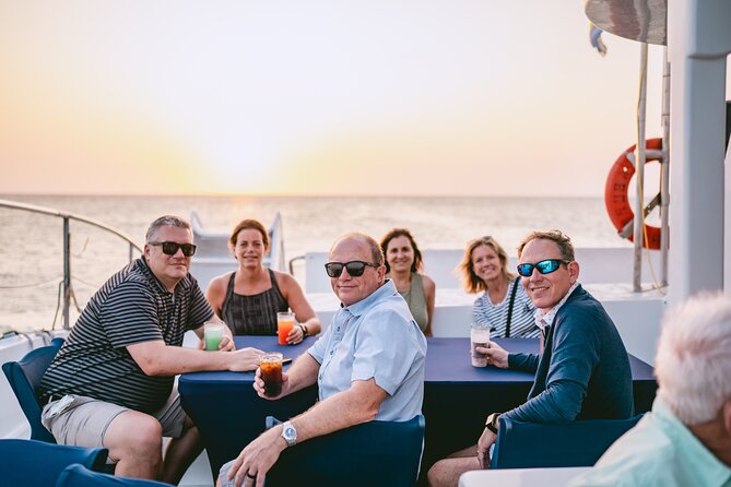 Aruba Sunset Sail Dinner Cruise with Open Bar by Catamaran - Palm Beach catamaran sunset dinner: what you’re really buying