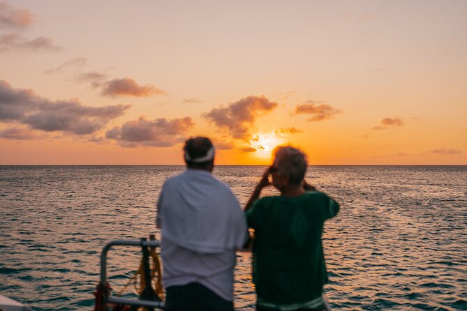 Aruba Sunset Sail with Caribbean Dinner and Live Music - The 5:30pm cruise plan: sail time before and after dinner