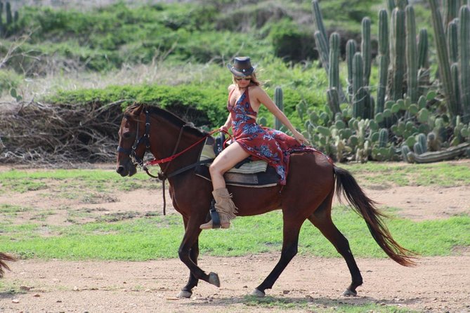 Aruba's Northern Coast Horseback Adventure - Bushiribana gold mill ruins: where history meets the trail