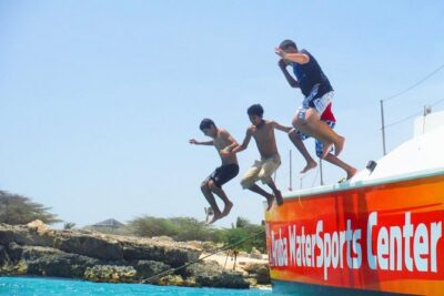 Arusun Catamaran Sail with Snorkeling in Aruba - Onboard comfort: where to sit when the boat is doing its thing