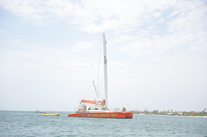 Banana Adventure Catamaran Shipwreck Snorkel and Turtle Swim - Rope Swing and Diving Platform: The Best Way to Start Smiling