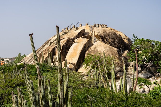 Colorful Beach Bus Sightseeing Tour of Aruba - Casibari Rock Formations: the climbable photo garden