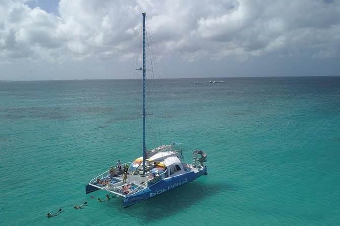 Dolphin Catamaran Snorkel and Sail with Open Bar - Stop 1: the Antilla shipwreck and what you’re looking for