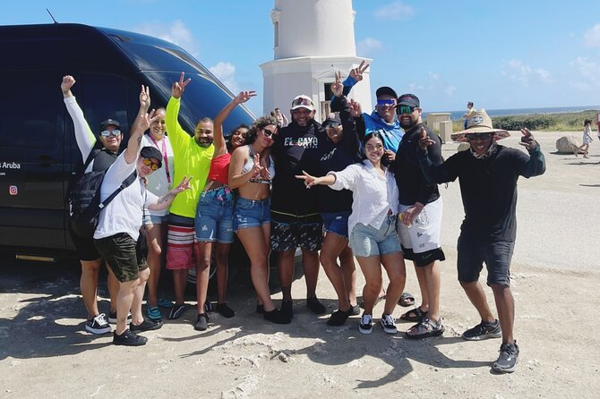 Full-Day Aruba Sightseeing island Tour with Baby Beach Swim - Stop 5: Natural Bridge viewpoints and the Andicuri bay look