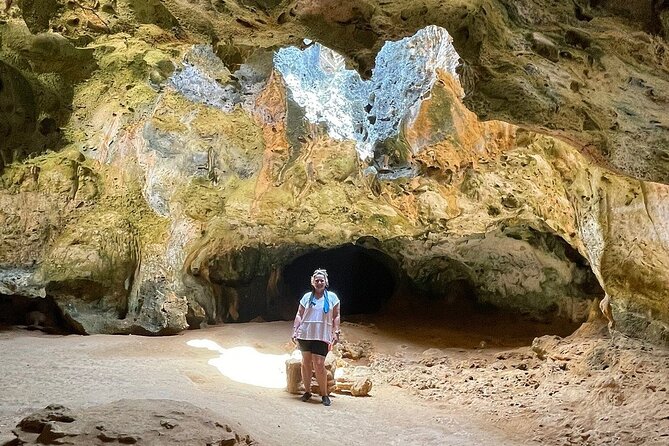Horseback Riding and Natural Pool Adventure in Aruba - Fontein Cave: bats, stalactites, stalagmites, and rock drawings