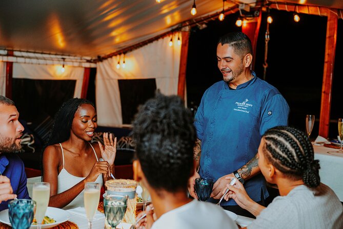 Luxury Four-Course Caribbean Dinner Cruise Experience - The Route and Water Time: Sailing vs. Anchoring