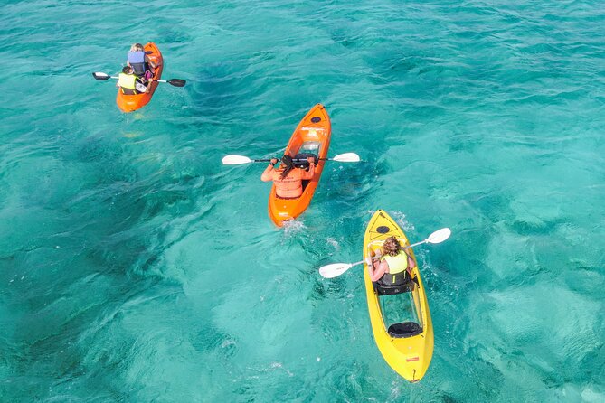 Sea Glass Island and Clear Kayak Adventure - Paddling, Wind, and Tow Support From Your Kayak Guides