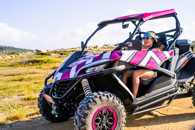 ThrillSeekers: Aruba UTV Tour & Cliff Jump at Natural Pool - Conchi Natural Pool: The 100 Steps, the Snorkel Gear, and Jump-Time Conditions