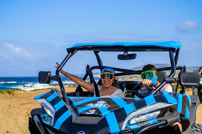 ThrillSeekers: Aruba UTV Tour & Cliff Jump at Natural Pool - Alto Vista Chapel and Tres Trapi Steps: Chapel Views, Sea Turtles, and One Main Swim Break