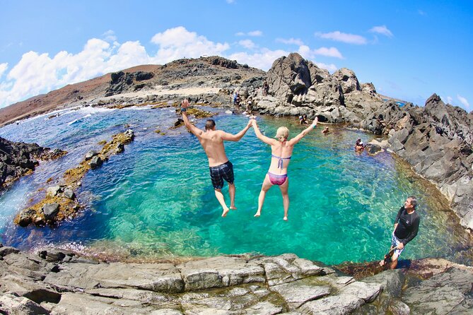ThrillSeekers: Aruba UTV Tour & Cliff Jump at Natural Pool - Lunch at Waka Waka: Included Food Beats the Afterthought