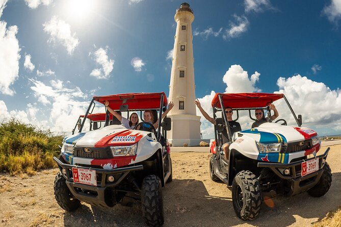 UTV Island Tour around Aruba - Stop 4: Inland Ayo Rock Formations with Extra Time (1 hour)